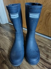 Kangol Wellington boots blue size UK 1 EU 33