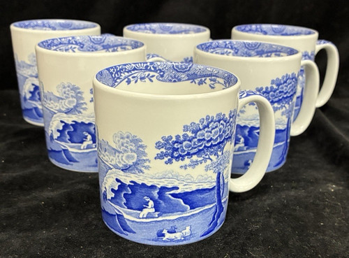Spode blue italian set - blue, x