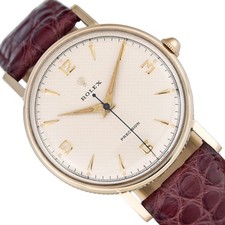 Rolex Precision Coin Edge Cal.1210 9ct 1956