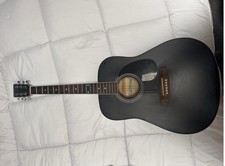 Eastwood LA125 Acoustic Guitar Black, 6-String, Right-Handed