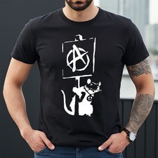 Banksy Anarchy Rat | Anarchist