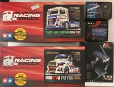 2x RC Racing Trucks with controllers, IMAX B6 Balance Charger and charger