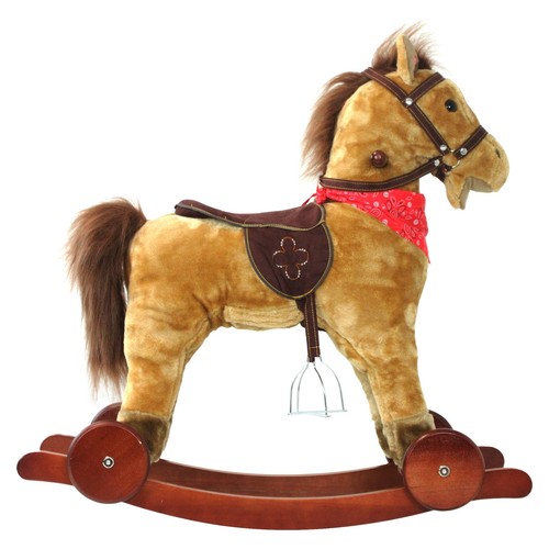 Wooden rocking horse tex - rocking,