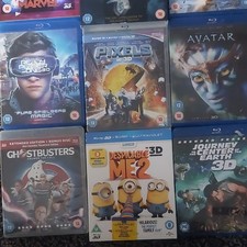 8 Blue-ray DVDs Bundle Good