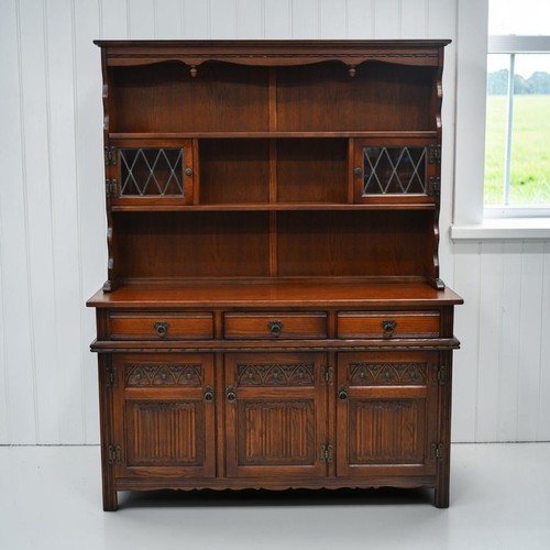 Old charm oak dresser - old,