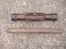 VINTAGE USED SHIPWRIGHTS CAULKING MALLET