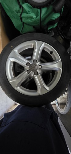 Audi alloy wheels 17s - wheels,