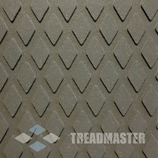 TREADMASTER Non Slip Diamond Flooring Seconds 1200mm x 900mm - GREY