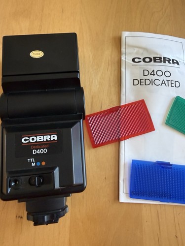 Cobra d400 dedicated flashgun - cobra,