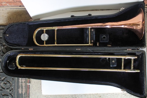 Vintage mid century brass - brass, conn