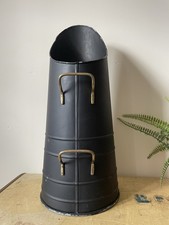 Traditional Coal Scuttle Open Fire Side Bucket Scoop Fireplace