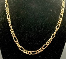 24K GB Gold Bonded Figaro