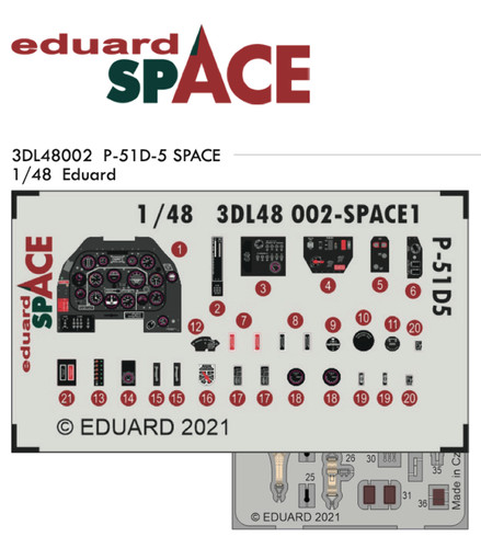 Eduard 3dl48002 48 - eduard, 1:48