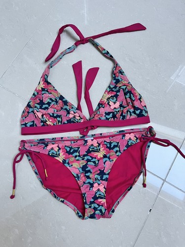 Floral print bikini bottoms - bikini,