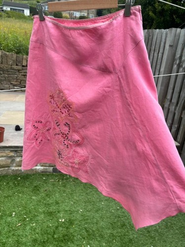 Y2k next pink linen - y2k,