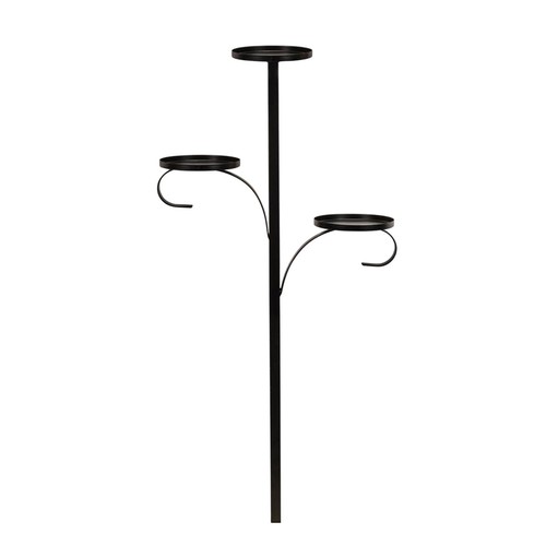 Black triple tree - black,
