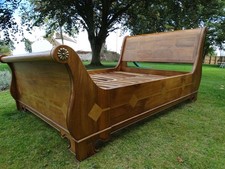 Sleigh bed - king size