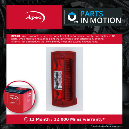 Rear light lamp fits peugeot - lamp,
