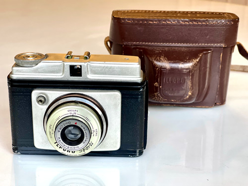 Ilford sporti camera 1950s - ilford,