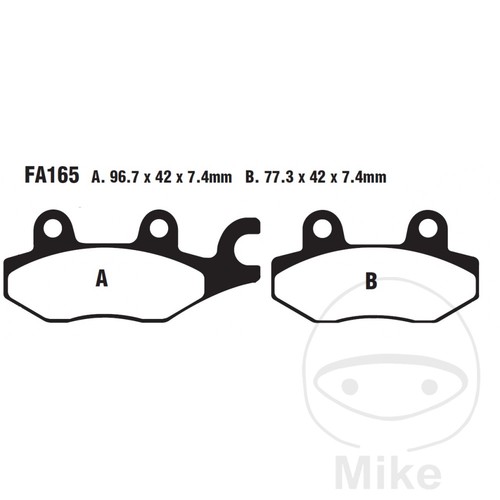 Ebc sintered brake pads - brake,
