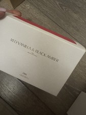ZARA Red Vanilla + Black Amber