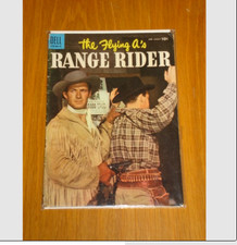 FLYING A'S RANGE RIDER #10 VG (4.0) 1955 DELL