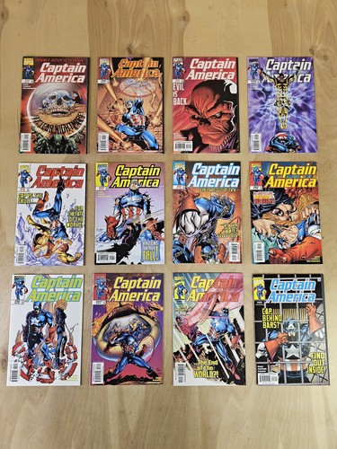 Captain america comic lot - captain,