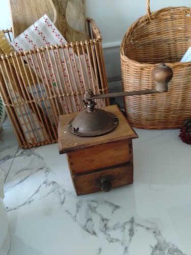 Antique french press - french, coffee