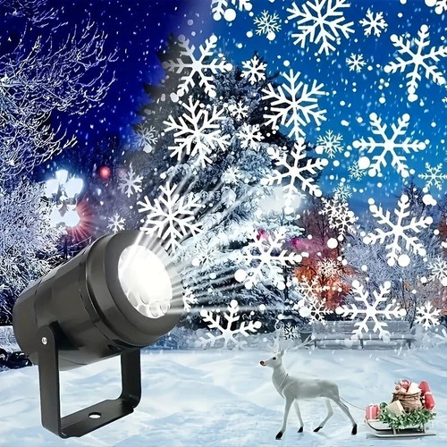 Christmas snowflake projector - snowflake,