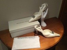 Benjamin Adams silk shoes size