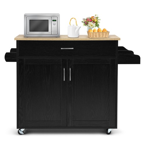 Kitchen island cart rolling - kitchen,