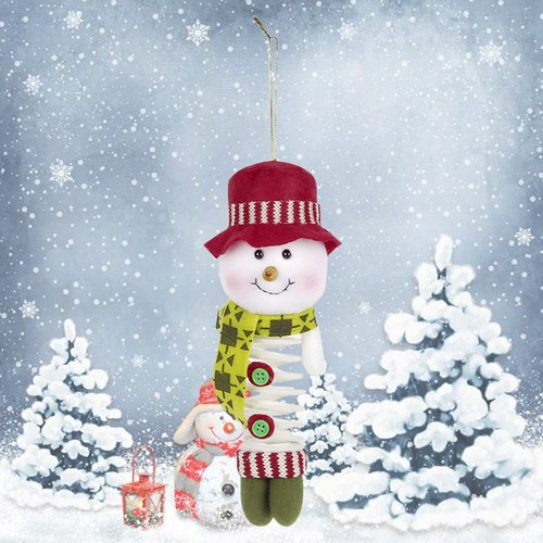 Christmas snowman ornament - snowman,