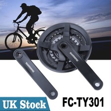 SHIMANO FC-TY301 6/7/8 Speed Square Crankset MTB Crankset  42-34-24T 170mm