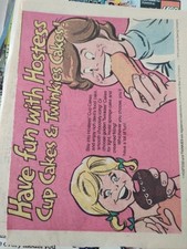 Sk158  Ephemera Advert 1979 Hostess And Twinkies Cup Cakes