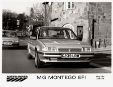 MG Montego 2.0 EFi 1985-1986 Original UK Market Press Photograph Front View