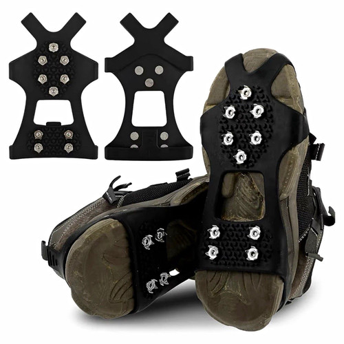 Ice traction shoe - ice,
