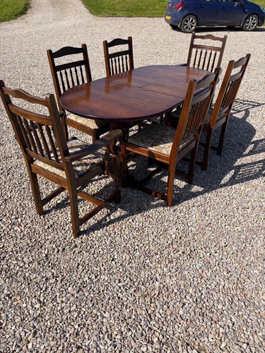 Vintage priory dining table - vintage,