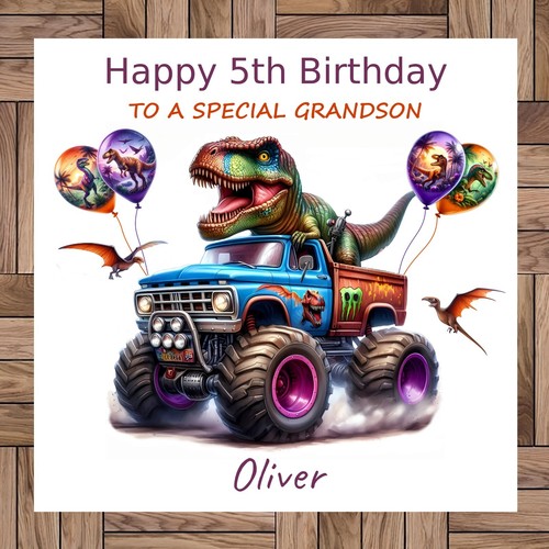 Personalised dinosaur birthday - personalised,