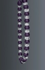 CRYSTAL BEADED MODERN CURTAIN ROPE TIE BACKS/ TIEBACKS DECORATIVE HOLDBACK