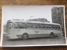 Vintage Photo Photograph Motor Coach Bus Yelloway Preston Harrington CH5F 1962