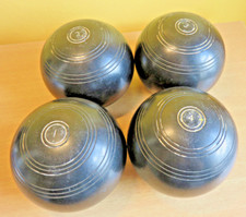 Henselite Super Grip Bowls Size 5 BIBC 95 GC Set Of 4