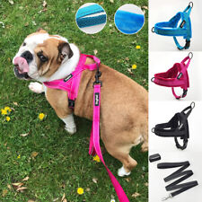 Dog Harness Medium Small Large Coat Light Car XS No Pull Handle Front Leading