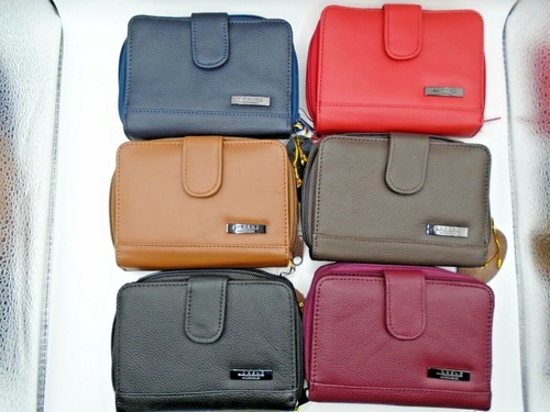 Ladies womans leather purse - womans,