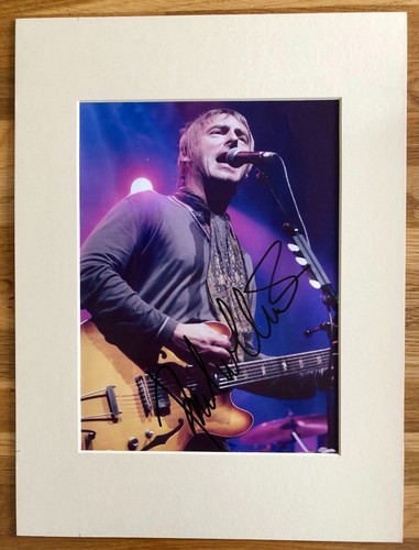 Paul weller signed photo - weller, 10x8"