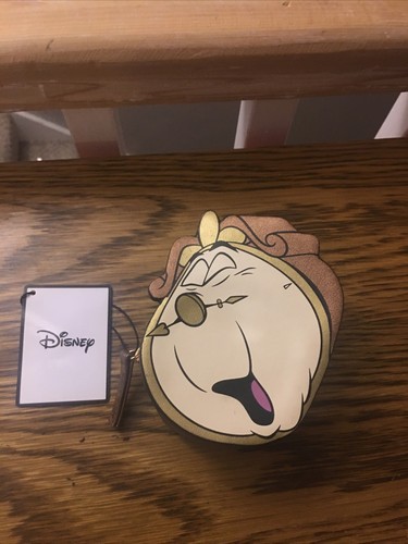 Disney cogsworth coin - disney, purse