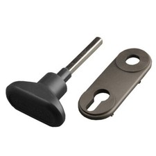HENDERSON PREMIER Garage Door Replacement EXTERNAL HANDLE 64mm shaft BACKPLATE