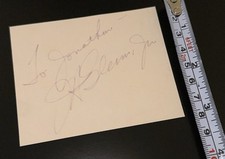 John Glenn hand signed vintage