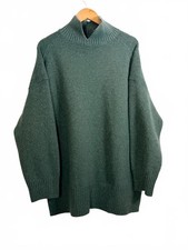 H&M Sage Green Mock Neck