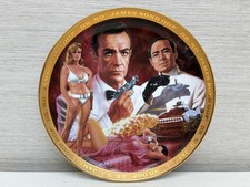 James Bond 007 Dr No Collectors Plate The Franklin Mint Limited Edition