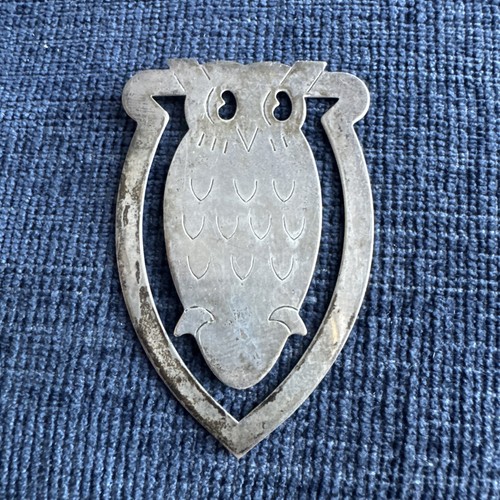 Vintage sterling silver owl - silver,